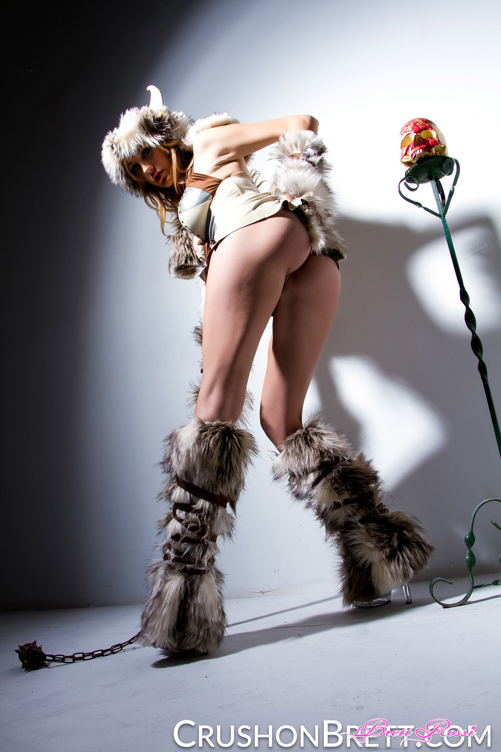 Brett Rossi Viking cosplay nude
