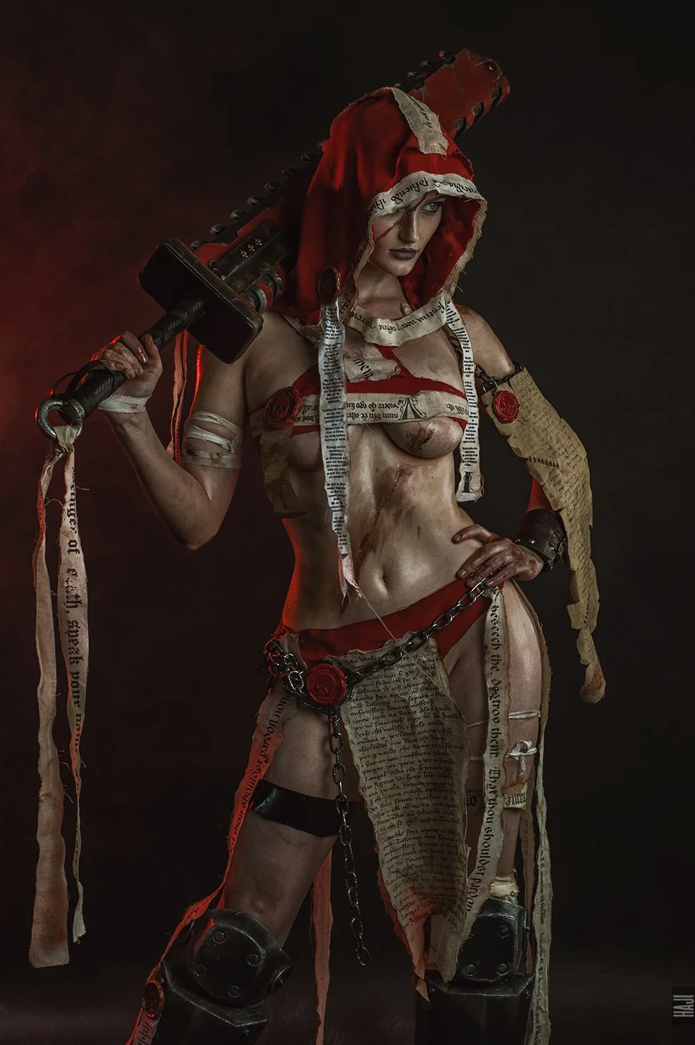 Sister Repentia from Warhammer 40k by Tniwe